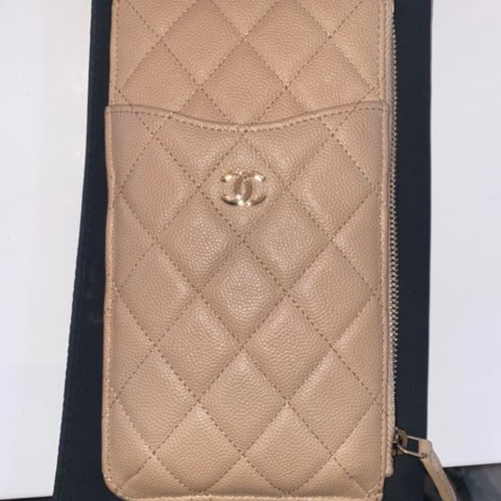 Chanel Phone & Card Holder